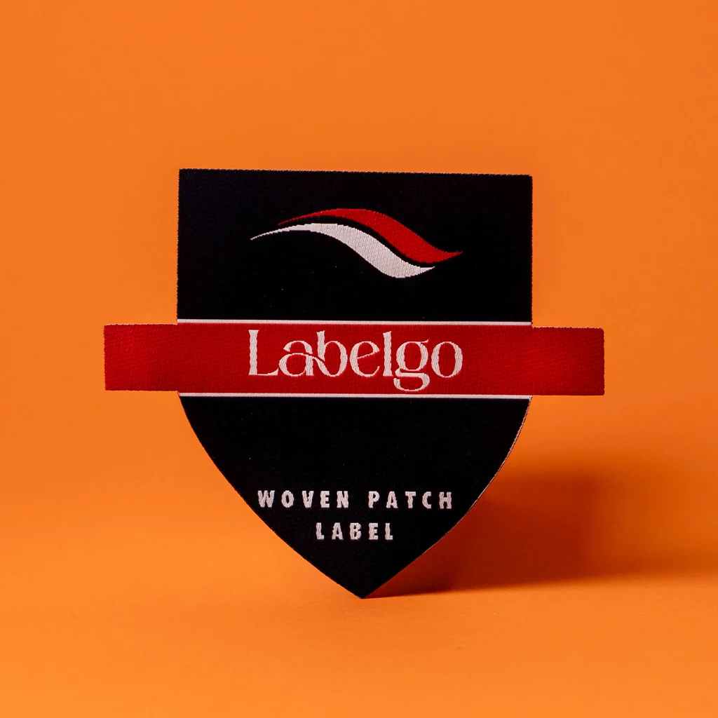 Parche Tejido Escudo Heráldico LabelGo fabricado por LabelGo